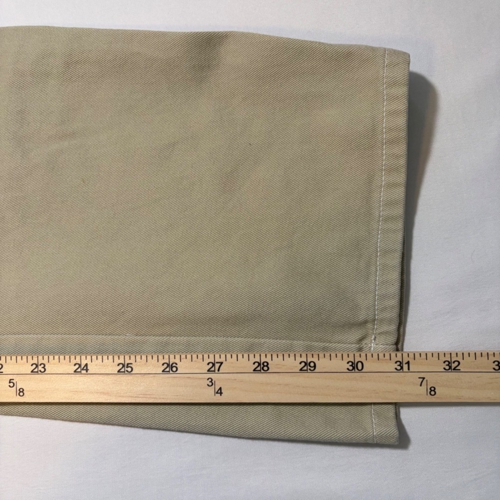 Dickies Girl Carpenter Pants Khaki Tan Cotton Twill Straight Leg CP20 Size 13/31 - Picture 11 of 11